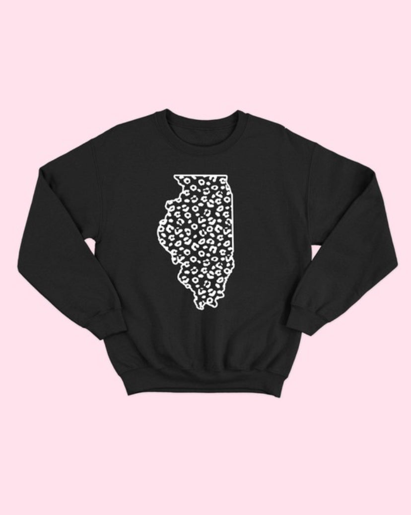 Leopard Illinois Sweatshirt